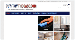Desktop Screenshot of buyitbythecase.com